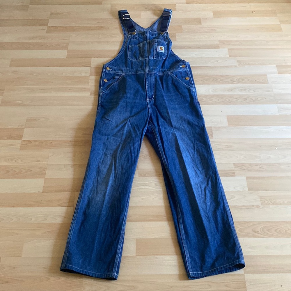Carhartt WIP denim overalls